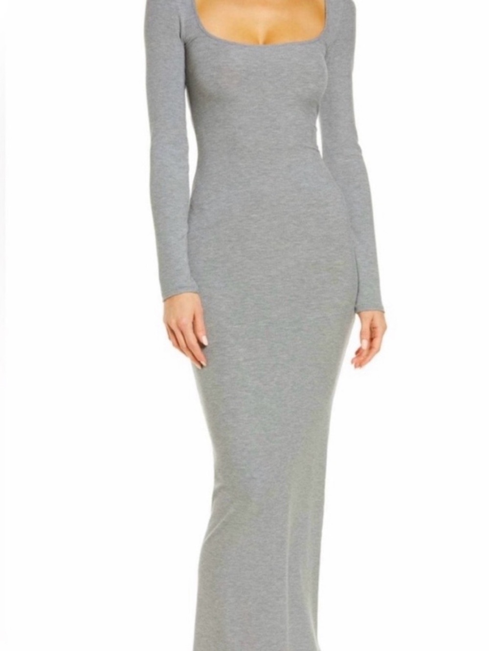Skims soft lounge long sleeve dress